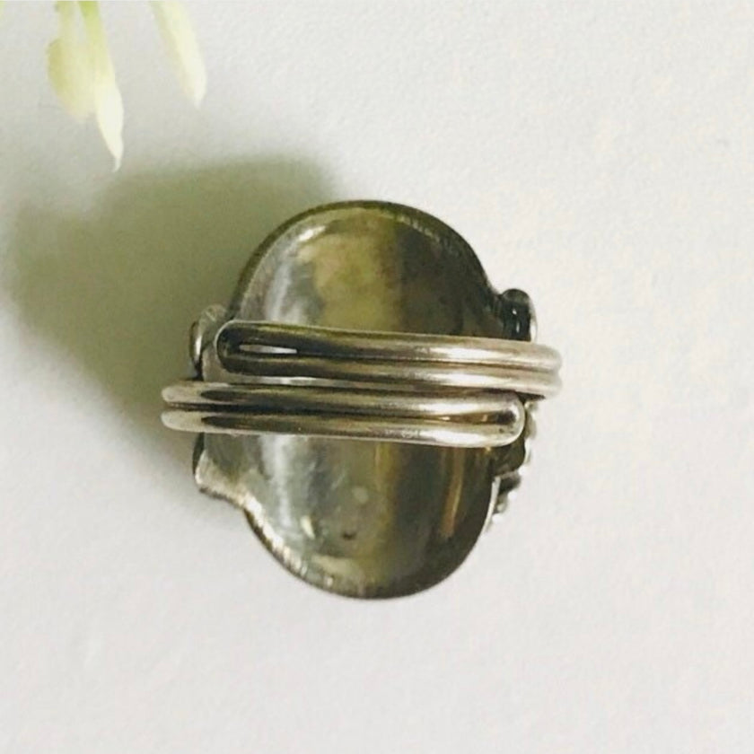 Peruvian Handmade Beige Tree Ring